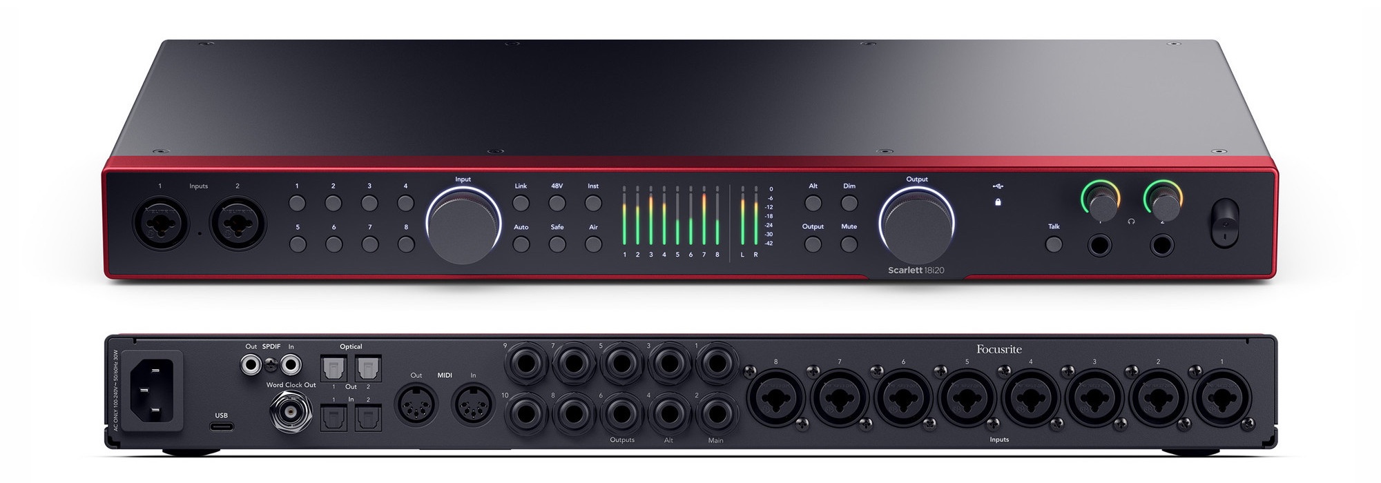 Focusrite Scarlett 4: la gama se amplía con tres nuevos modelos